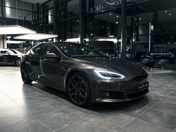 2019 Tesla Model S Performance I Рестайлинг, серый - вид 10