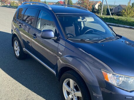 2006 Mitsubishi Outlander II, синий, 999000 рублей, вид 4