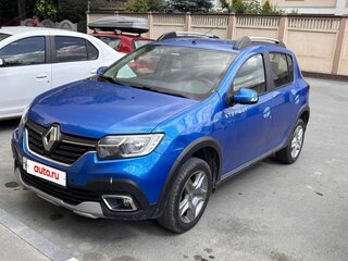 2019 Renault Sandero Stepway II Рестайлинг, синий, 890000 рублей, вид 1