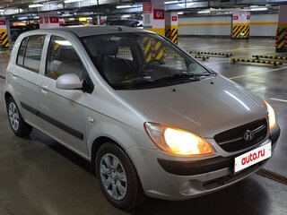 2010 Hyundai Getz I Рестайлинг, серебристый, 650000 рублей, вид 1