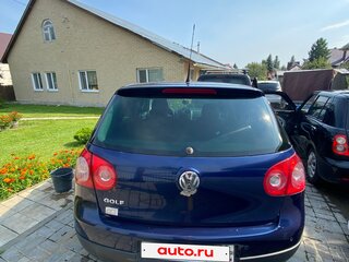2007 Volkswagen Golf V, синий, 290000 рублей, вид 4