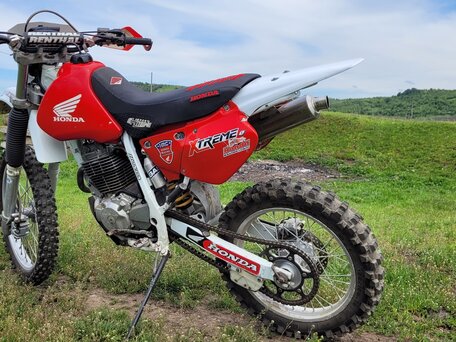 1995 Honda XR 400, красный, 320000 рублей, вид 5