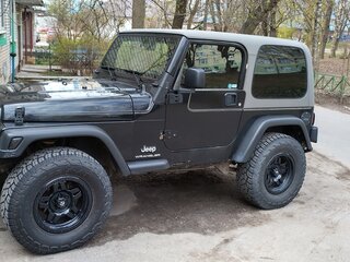 2003 Jeep Wrangler II (TJ), чёрный, 1900000 рублей, вид 2