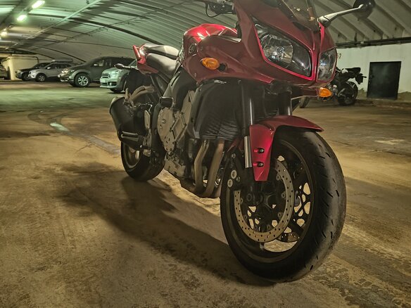 2008 Yamaha FZ1, красный, 450000 рублей - вид 2