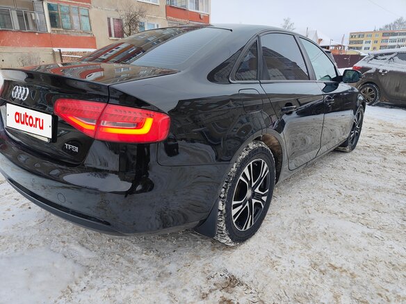 2014 Audi A4 IV (B8) Рестайлинг, чёрный, 1000000 рублей - вид 6