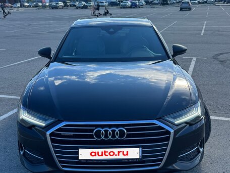 2019 Audi A6 55 TFSI V (C8), чёрный, 4199999 рублей, вид 4