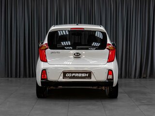 2015 Kia Picanto II Рестайлинг, белый, 1179000 рублей, вид 4