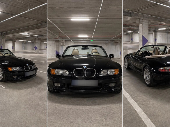 1996 BMW Z3 I, чёрный, 1100000 рублей - вид 6