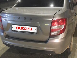 2019 Lada (ВАЗ) Granta I Рестайлинг, серебристый, 530000 рублей, вид 4