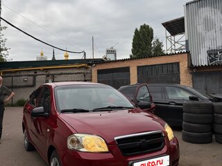 2008 Chevrolet Aveo I Рестайлинг, красный, 355000 рублей, вид 3