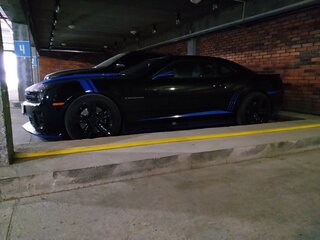 2012 Chevrolet Camaro ZL1 V, чёрный, 6000000 рублей, вид 4