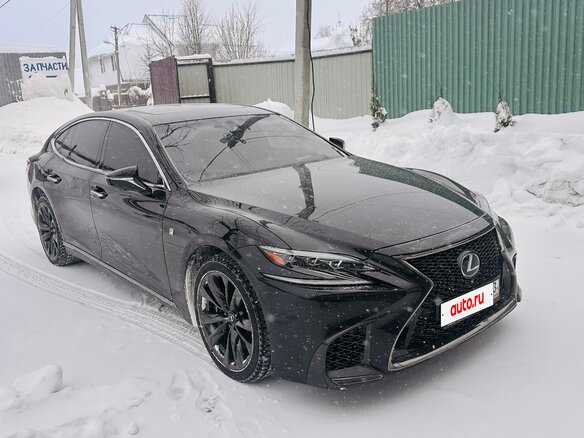 2018 Lexus LS 500 V, чёрный, 7350000 рублей - вид 1