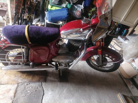 1967 Jawa 250, красный, 150000 рублей - вид 17