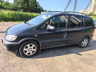 2002 Opel Zafira A, чёрный, 350000 рублей, вид 4