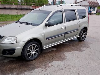 2015 Lada (ВАЗ) Largus I, серый, 620000 рублей, вид 4