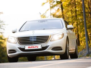 2014 Mercedes-Benz S-Класс 500 VI (W222, C217), белый, 5000000 рублей, вид 1