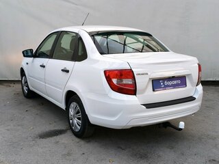 2019 Lada (ВАЗ) Granta I Рестайлинг, белый, 600000 рублей, вид 4