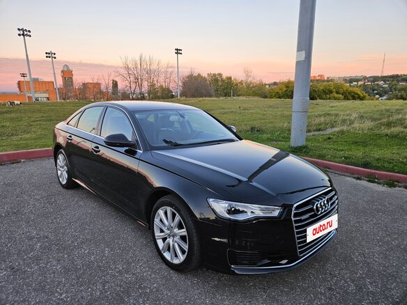 2016 Audi A6 IV (C7) Рестайлинг, чёрный, 2420000 рублей - вид 1