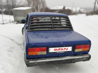 2006 Lada (ВАЗ) 2107, синий, 90000 рублей, вид 2