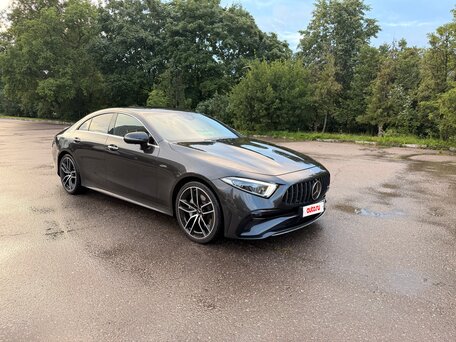 2022 Mercedes-Benz CLS AMG 53 AMG III (C257) Рестайлинг, серый, 7290000 рублей, вид 3