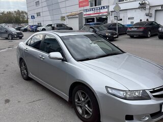 2007 Honda Accord VII Рестайлинг, серебристый, 900000 рублей, вид 2