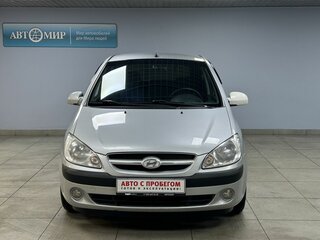 2008 Hyundai Getz I Рестайлинг, серебристый, 570000 рублей, вид 2