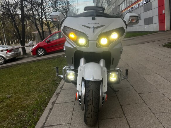 2012 Honda GL 1800 Gold Wing, белый