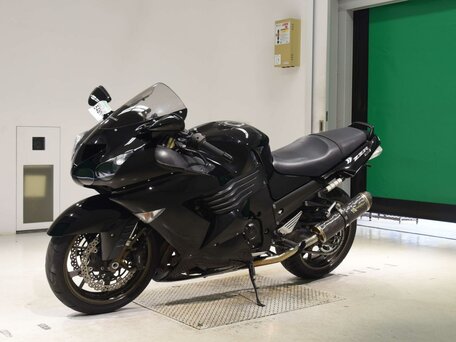 2008 Kawasaki ZZR 1400, чёрный, 745000 рублей, вид 4