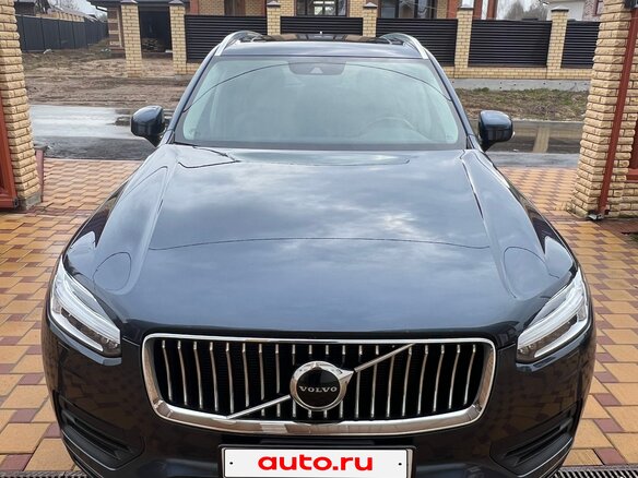 2020 Volvo XC90 II Рестайлинг 1, синий, 4750000 рублей - вид 3