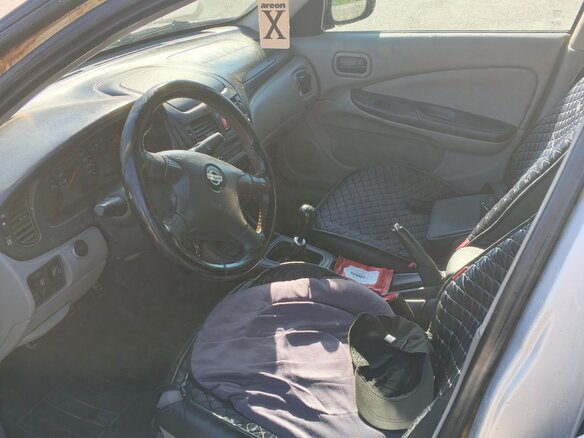 2002 Nissan Almera II (N16) Рестайлинг, серебристый - вид 8
