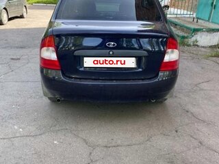 2007 Lada (ВАЗ) Kalina I, синий, 190000 рублей, вид 2