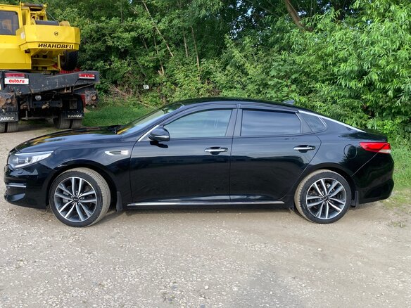2016 Kia Optima IV, чёрный, 1330000 рублей - вид 4