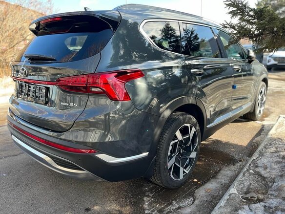 2023 Hyundai Santa Fe IV Рестайлинг, серый, 5380000 рублей - вид 7