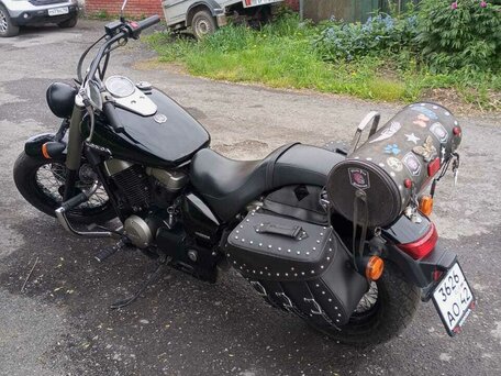2010 Honda Shadow 750, чёрный, 850000 рублей, вид 3