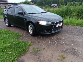 2011 Mitsubishi Lancer X Рестайлинг, чёрный, 750000 рублей, вид 4