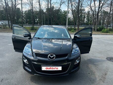 2011 Mazda CX-7 I Рестайлинг, чёрный, 1500000 рублей, вид 2