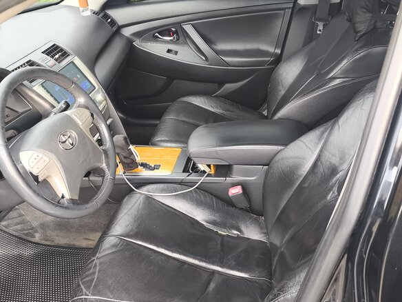 2007 Toyota Camry VI (XV40), чёрный, 900000 рублей - вид 9