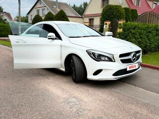 2018 Mercedes-Benz CLA 200 I (C117, X117) Рестайлинг, белый, 2350000 рублей, вид 1