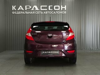 2012 Hyundai Solaris I, фиолетовый, 753000 рублей, вид 4