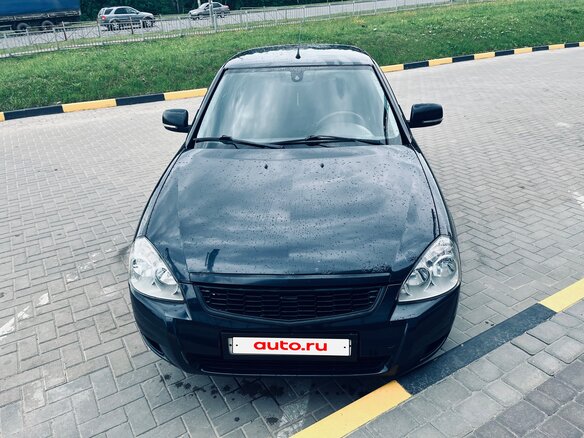 2007 Lada (ВАЗ) Priora I, чёрный