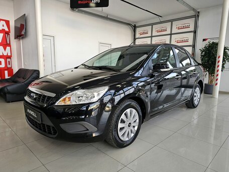 2010 Ford Focus II Рестайлинг, чёрный, 895000 рублей, вид 1
