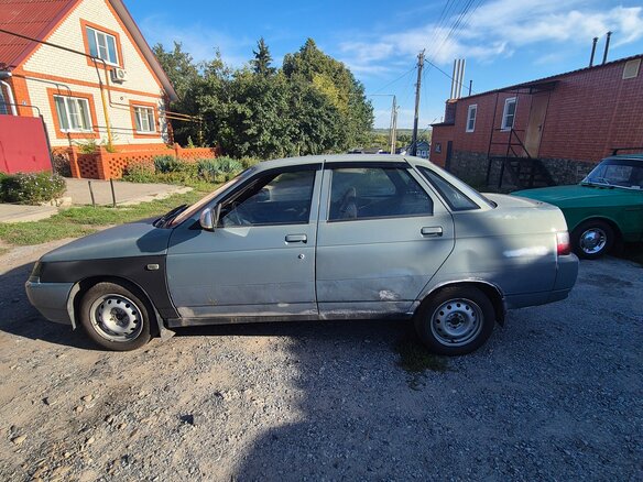 2003 Lada (ВАЗ) 2110, серый, 80000 рублей - вид 6