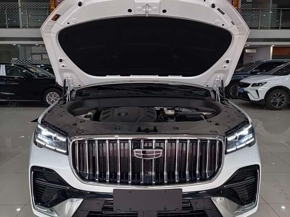 2025 Geely Monjaro (Xingyue L) I Рестайлинг 2 (China Market), белый - вид 1