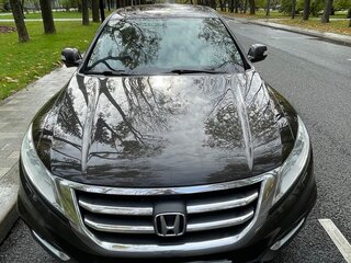 2014 Honda Crosstour I Рестайлинг, коричневый, 1660000 рублей, вид 2