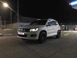 2014 Volkswagen Tiguan I Рестайлинг, белый, 1550000 рублей, вид 2