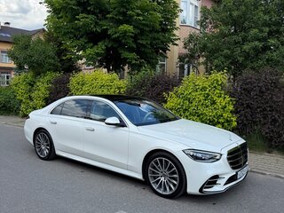 2022 Mercedes-Benz S-Класс 500 Long 4MATIC VII (W223), белый, 11990000 рублей, вид 1