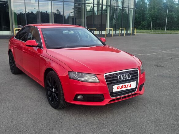 2011 Audi A4 IV (B8), красный, 849000 рублей - вид 1