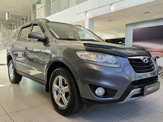 2012 Hyundai Santa Fe II Рестайлинг, серый, 999000 рублей, вид 3