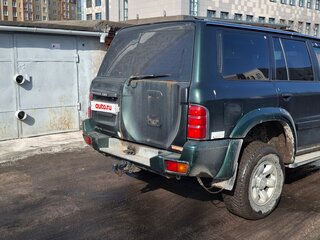 2000 Nissan Patrol V (Y61), зелёный, 850000 рублей, вид 4