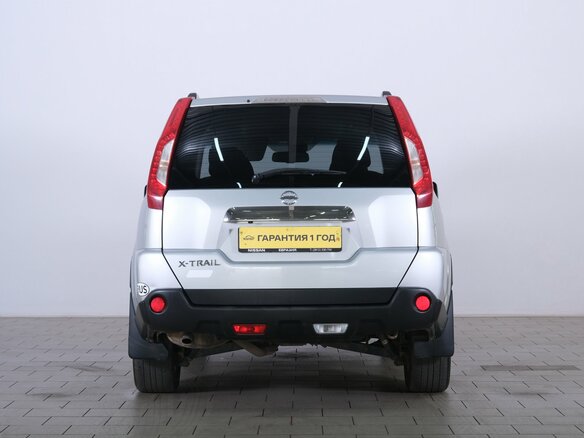2012 Nissan X-Trail II Рестайлинг, серебристый - вид 4